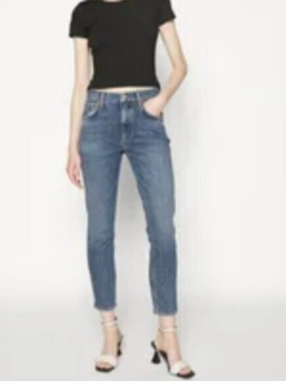 Agolde Willow Slim Straight Jeans